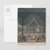 De Bastille Ball Briefkaart (Voorkant / Achterkant)
