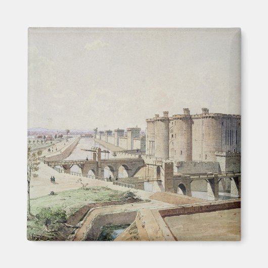 De Bastille in 1420 Magneet (Voorkant)