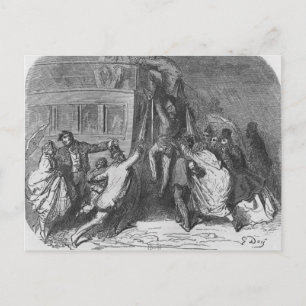 De Bastille omnibus Briefkaart