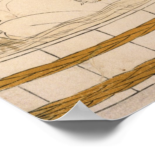 De Bath, Edo-periode Poster (Hoek)