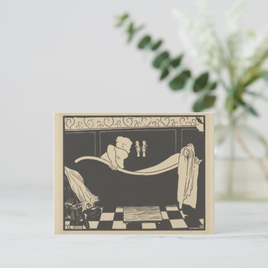 De Bath Le Bain Briefkaart (Staand voorkant)