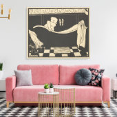 De Bath Le Bain Canvas Afdruk (Insitu (Woonkamer))