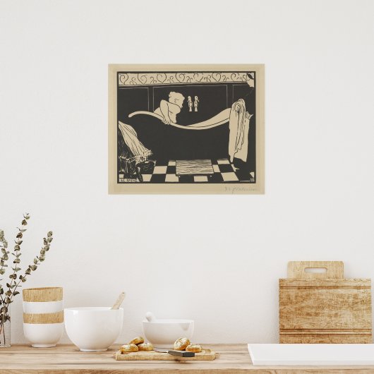 De Bath Le Bain Poster (Keuken)