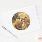 De Baths of Caracalla in detail Ronde Sticker (Envelop)