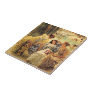 De Baths of Caracalla in detail Tegeltje