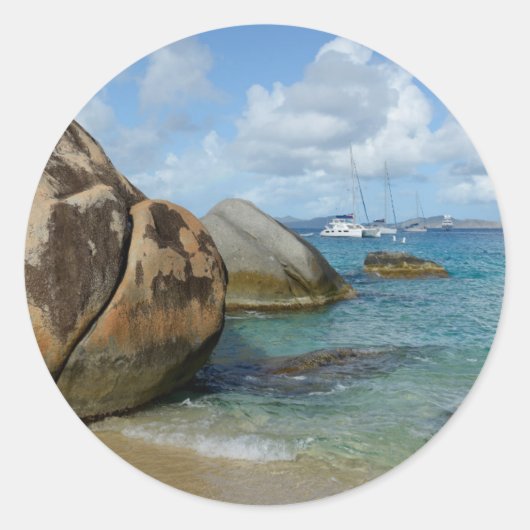 De Baths Ronde Sticker (Voorkant)
