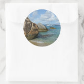 De Baths Ronde Sticker (Tas)