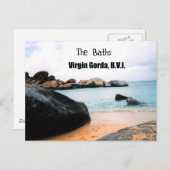De Baths, Virgin Gorda B.V.I. Briefkaart (Voorkant / Achterkant)