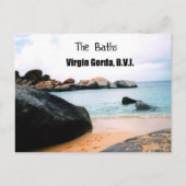 De Baths, Virgin Gorda B.V.I. Briefkaart (Voorkant)