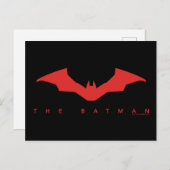 De Batman Bat Logo Briefkaart (Voorkant / Achterkant)