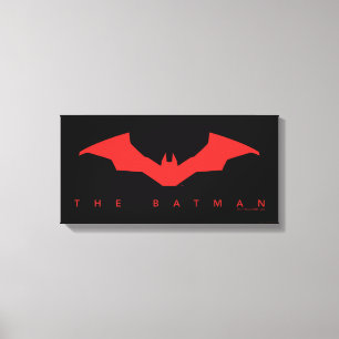 De Batman Bat Logo Canvas Afdruk