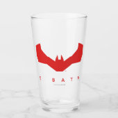 De Batman Bat Logo Glas (Voorkant)
