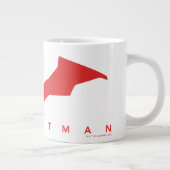 De Batman Bat Logo Grote Koffiekop (Rechts)