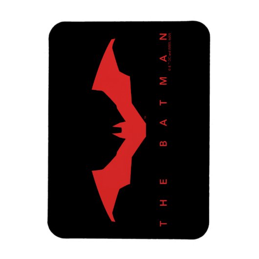 De Batman Bat Logo Magneet (Verticaal)