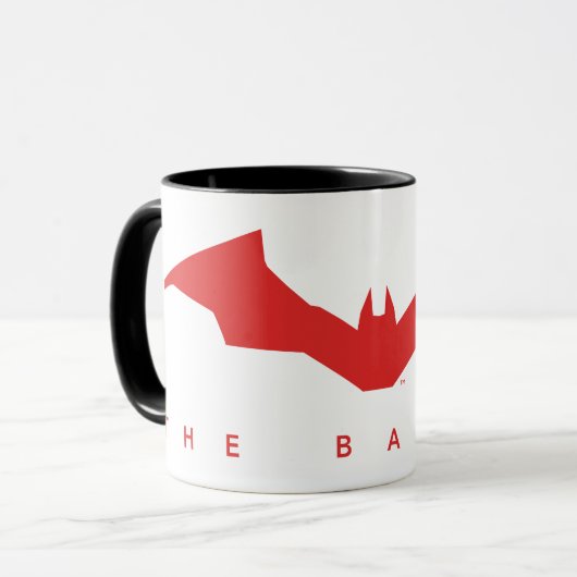 De Batman Bat Logo Mok (Voorkant links)
