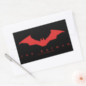 De Batman Bat Logo Rechthoekige Sticker (Envelop)