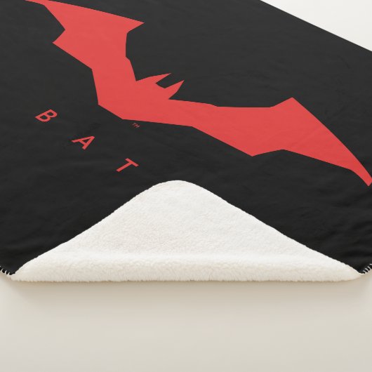 De Batman Bat Logo Sherpa Deken (3/4)