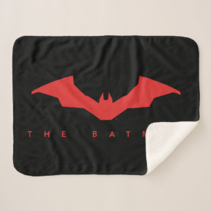 De Batman Bat Logo Sherpa Deken