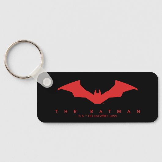 De Batman Bat Logo Sleutelhanger (Achterkant)