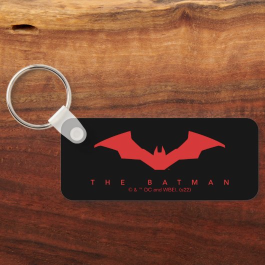 De Batman Bat Logo Sleutelhanger (Achterkant)