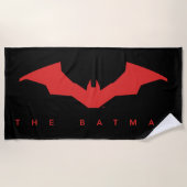 De Batman Bat Logo Strandlaken (Voorkant)