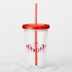 De Batman Bat Overlay-Logo Acryl Drinkbeker