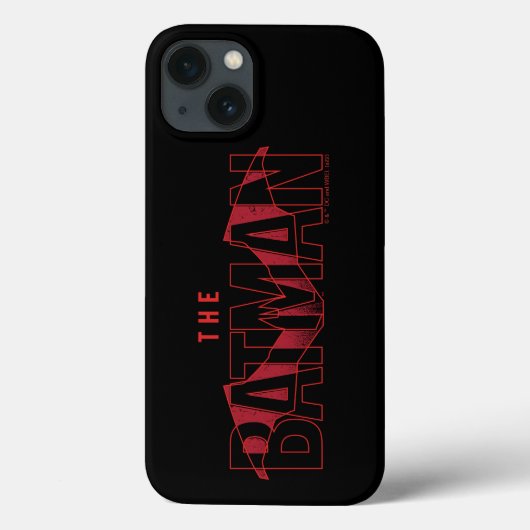 De Batman Bat Overlay-Logo Case-Mate iPhone Case (Achterkant)