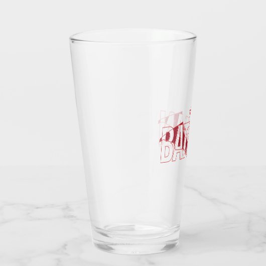 De Batman Bat Overlay-Logo Glas (Rechts)