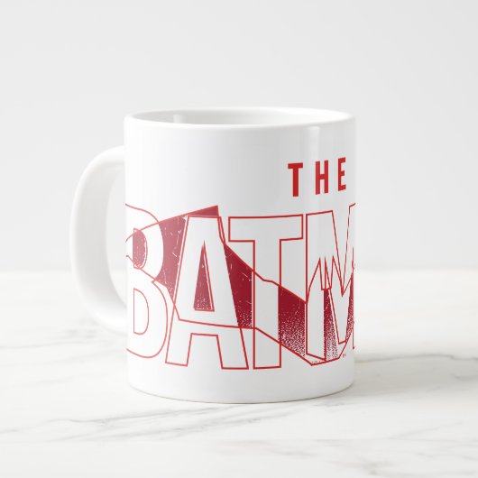 De Batman Bat Overlay-Logo Grote Koffiekop (Links)