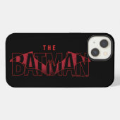 De Batman Bat Overlay-Logo iPhone Hoesje (Achterkant horizontaal)