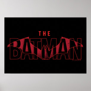 De Batman Bat Overlay-Logo Poster
