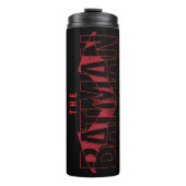 De Batman Bat Overlay-Logo Thermosbeker (Voorkant)