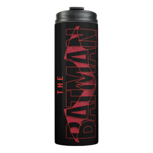 De Batman Bat Overlay-Logo Thermosbeker