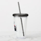 De Batman Batmobile - ik ben de schaduwen Acryl Drinkbeker (Links)