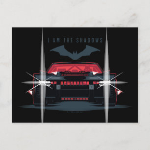 De Batman Batmobile - ik ben de schaduwen Briefkaart