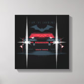 De Batman Batmobile - ik ben de schaduwen Canvas Afdruk (Voorkant)