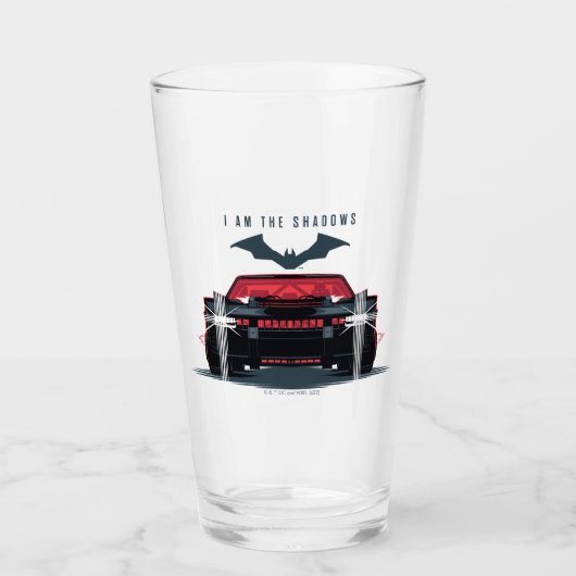De Batman Batmobile - ik ben de schaduwen Glas (Voorkant)