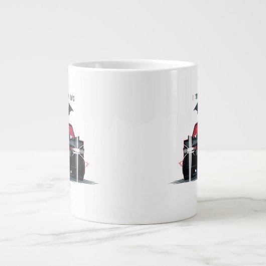 De Batman Batmobile - ik ben de schaduwen Grote Koffiekop (Voorkant)