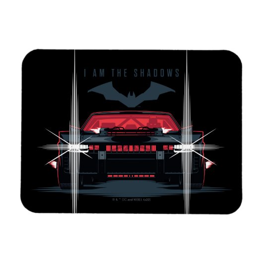 De Batman Batmobile - ik ben de schaduwen Magneet (Horizontaal)