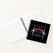 De Batman Batmobile - ik ben de schaduwen Notitieboek (Binnen)