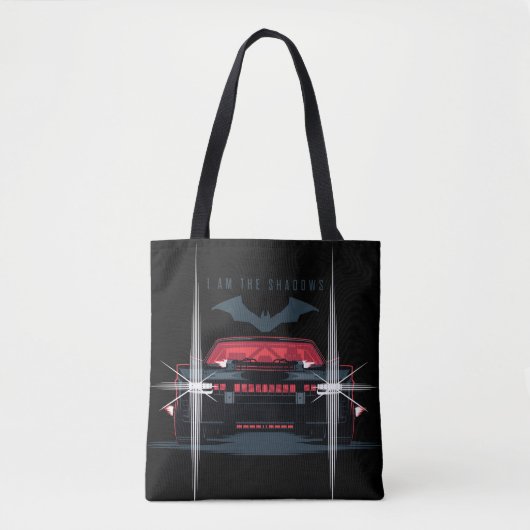 De Batman Batmobile - ik ben de schaduwen Tote Bag (Voorkant)