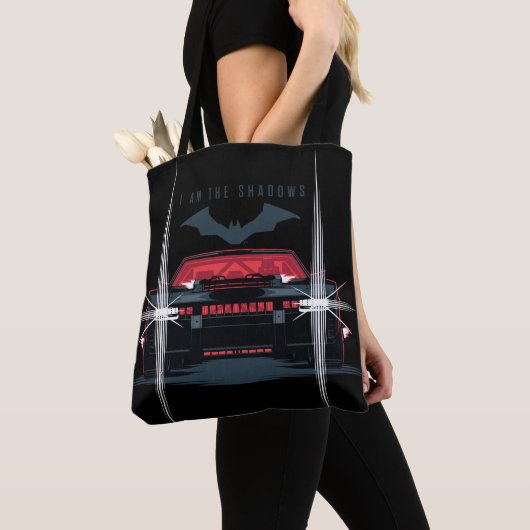 De Batman Batmobile - ik ben de schaduwen Tote Bag (Dichtbij)
