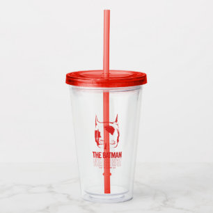 De Batman Cowl Logo Acryl Drinkbeker
