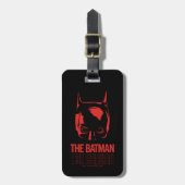 De Batman Cowl Logo Bagagelabel (Voorkant verticaal)
