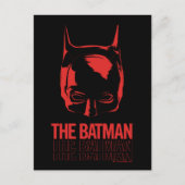 De Batman Cowl Logo Briefkaart (Voorkant)