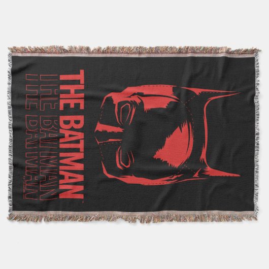 De Batman Cowl Logo Deken (Voorkant)