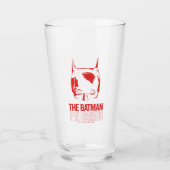 De Batman Cowl Logo Glas (Voorkant)