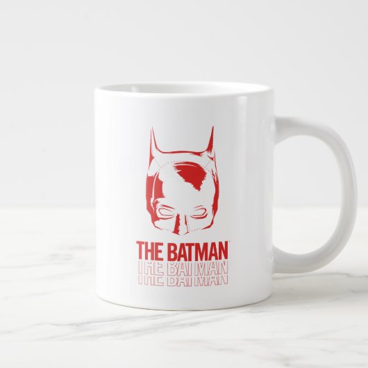 De Batman Cowl Logo Grote Koffiekop (Rechts)