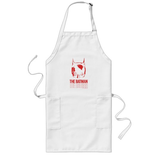 De Batman Cowl Logo Lang Schort (Voorkant)