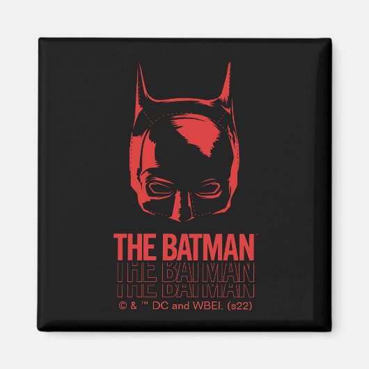 De Batman Cowl Logo Magneet (Voorkant)